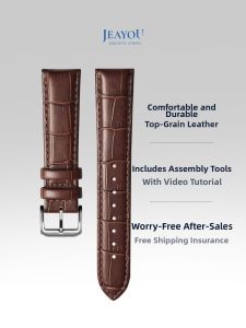 JEAYOU | Leather Watch Band