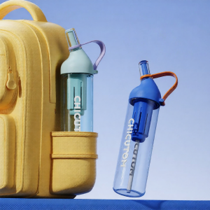 CHICU TOM | Kids Tritan Straw Bottle Large Capacity