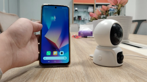 SINOVISION W15 4G/WIFI CCTV wireless camera 355° dual-lens 6MP  indoor keamanan