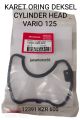 KARET DEKSEL CYLINDER HEAD VARIO 125 KODE KZR 600. 
