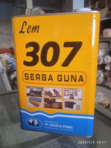 LEM KUNING / LEM 307 SPARTA / LEM SERBAGUNA / LEM MURAH / LEM KAYU / LEM HPL / LEM FORMIKA / LEM HARD BOARD/ LEM KARET DAN BUSA