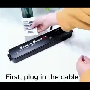 Vacuum Sealer Machine Automatic Food Sealer Packaging Machine Portable Food Saver FOC 10pcs Bag