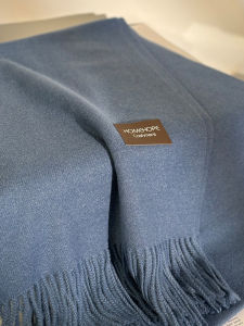 Universal Pure Color Cashmere Scarf Womens Winter Outerwear Large Pashmina Couples Neck Warmer Korean Style Tassel