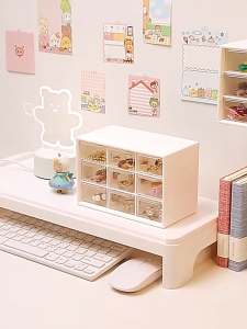Storage Drawer Box Nine-grid/six-grid Desktop Organizer
