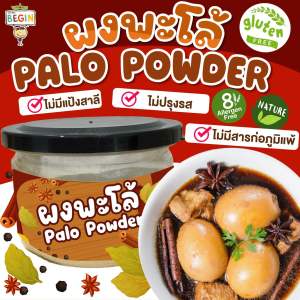 Begin ผงพะโล้สำหรับเด็ก ทำง่าย หอมอร่อย ผงปรุงรสเด็ก ซอสเด็ก อาหารเด็ก เครื่องปรุงรสเด็ก ผงก๋วยเตี๋ยวเด็ก ไม่มีสารกันบูด