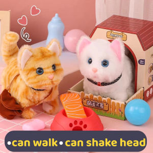 Electric Plush Toys: Gift Simulation Cat & Stuffed Kitten Doll