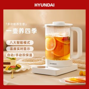 South Korea Hyundai Health Pot Glass Multifunctional Tea Cooker Electric Kettle Small Office Scented Teapot