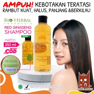 Shampo Gingseng Merah Korea: Penumbuh Rambut Cepat & Sehat