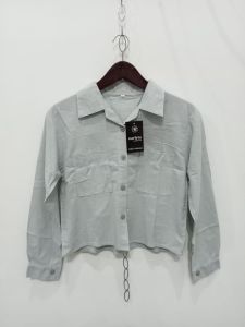 KEMEJA CROP TOP