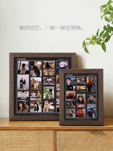 Creative Photo Frame Photo Washing Customization DIY Couple Commemorative Gift Photo Printing plus Wedding Photo Film Style Table Decoration