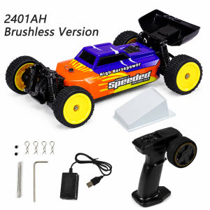 New Mini Cars 1/24 RTR Remote Control Off Road Car 2401A 45KM/H RC Vehicle Model CVD Drive Shafts Motor Metal Chassis Toy Gift