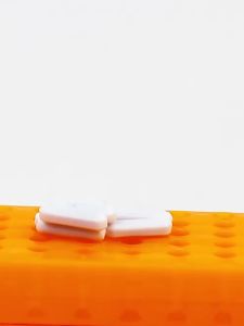 PTFE Magnetic Stirrer Mixer Stir Bar White D9P7 M7N8 Color M4P8 C8*40mm