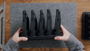 UAG Workflow 5-Slot Case Charger Case Charging Station Compatible With UAG Rugged Workflow Cases