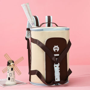 Tennis Badminton Rackets Backpack Sports Gym Fitness Handbag with Shoes Pack Outdoor Camping Rucksack Training Laptop Schoolbag