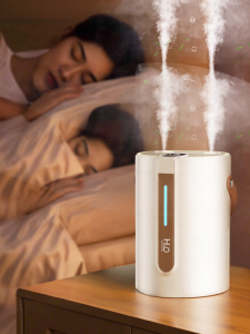 Quiet Small Desktop Ultrasonic Humidifier for Bedroom Pregnant Women And Infants Large Fog Quantity Aromatherapy Air Spray Machine