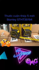 5mx19mm Thước cuộn thép Stanley STHT36194