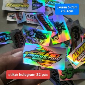 32 PCS STIKER SOUND HOLOGRAM JG AUDIO DAN SOUND LAINYA