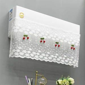 Modern Minimalist Wall-Mounted Air Conditioner Windshield Curtain Self-Adhesive Home Use Universal Hanging Climatizer Cover