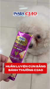 [CHÍNH HÃNG] Bánh Thưởng Cho Chó 🦴 INABA CIAO Churu Bee Nhập Khẩu Thái Lan