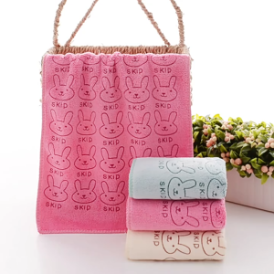 DailyGo 3in1 High Quality Makapal Microfiber Cartoon Print Water Absorbent Towel Set Bath Towel
