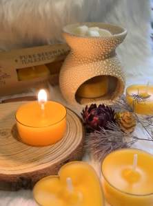 Beeswax Tealight Candle (3pcs)