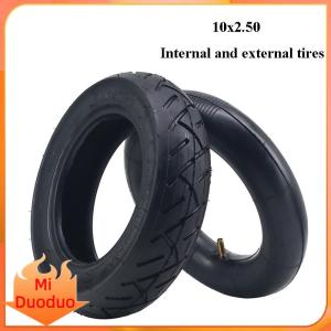 10 inch 10x2.5 Outer Tire Inner Tube for Kugoo M4/Pro Electric Scooter Pneumatic Tires Anti-skid Outer Tire Accessories