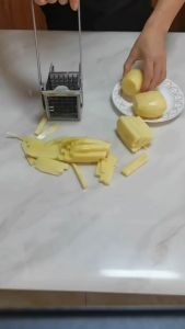 🔥Msia Stock🔥 Stainless steel cutter potato cutter french fries cutter stainless steel machine for cutting turnip sticks