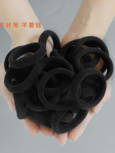 ไม่ทำลายผม ไม่มีรอย รุ่นเกาหลี รุ่นน่ารัก ยางยืดผมสำหรับผู้หญิง ยางยืดผมแบบเรียบง่าย สไตล์ธรรมชาติ ยางยืดผมแบบไม่มีรอย