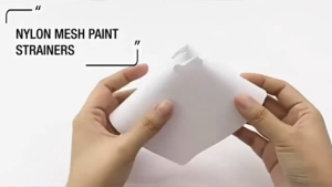 100Pcs Fine Paint Filter Paper Disposable Nylon Micron Paper Paint Filter Paper Oil Loose Leaf Tea Purifying Funnel Automotive Spray Paint Strainers Paper