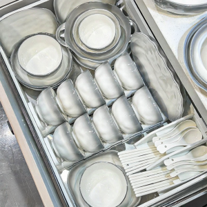 Yomerto | Underglaze Colored High-Quality Appearance Ceramic Tableware Set