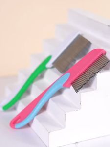 Sisir Kutu Kucing Untuk Bulu Halus Sisir Kutu Anjing Grooming Hewan