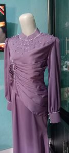 Nkhayla dress kondangan model remple daun# baju wanita mewah baju pesta
