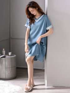 JIALEFEN | Summer Breathable Silk-like Womens Sleepwear