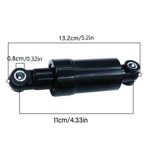 110/125/150mm Rear Shock Absorber Aluminum Alloy Suspension Spring Damping Replacement Parts for Kugoo M4 Pro Electric Scooter