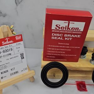 KIT KALIPER KARET REM DEPAN AGYA ALYA MATIC METIK 1SET UNTUK 2 RODA SEIKEN