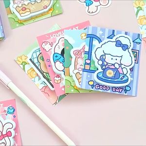 Tập 30 tờ giấy note thú cưng siêu yêu LILA NOTETHUCUNG043