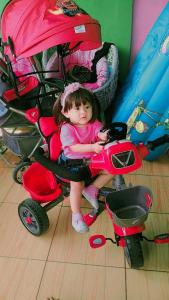 COD MODEL BARU Sepeda Anak Roda Tiga Family Paolo F - 860 J Dengan Musik Original GRATIS PAKING BUBLE WRAB