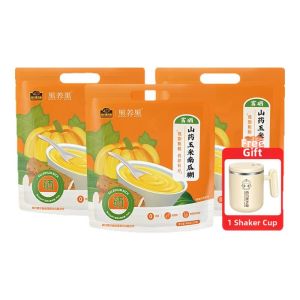 NANFANG BLACK SESAME | Selenium Rich Yam Corn Pumpkin Porridge No Additives No Sugar TCM Breakfast 480g