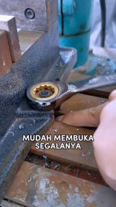 Isku Kunci Rachet 72 Gigi & Kunci Ring Pas Bolak Balik