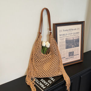 BILLI ZILLY | Hand-woven Fashionable Beach Vacation Tote Shoulder Bag