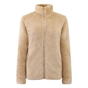 Áo Khoác Nỉ Dày Mùa Đông 2025 Áo Khoác Ngoài Ngắn Bằng Vải Nỉ San Hô Ấm Áp Chất Lượng Cao Cấp Cho Nữ Áo Khoác Ngoài Thường Ngày