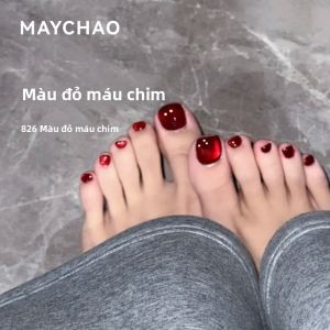 Maychao | Red Cat Eye Flashy Nail Polish Gel White Enhancing