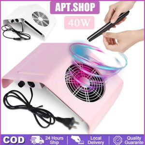40W Dust Polishing Nail Manicures Suction Expert Vacuum Cleaner for UV Gel Nail Dust Suction