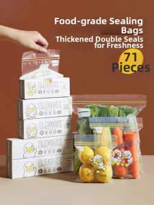 COOKER KING | Sealed Food-Grade Storage Bags for Refrigerator and Freezer