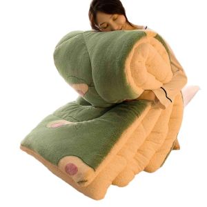 DIHUANTUO | Double Faced Thickening Flannel Lamb Fur Quilt 10 catties