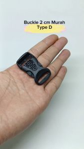 Buckle Slop Kunci Sodok 2 cm Hitam Murah Type D Harga Per Lusin