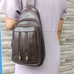 TAS SLIMBAG PRIA/TAS SLEMPANG KULIT SAPI/TAS BODY BAG 100% KULIT
