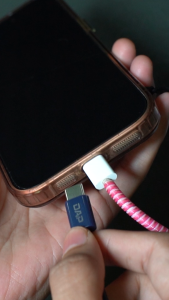 DAP D-AU16 Audio Splitter Type C to 2 Type C Support  Charging & Listen - Garansi 1 Tahun Panjang Kabel 1M Untuk Konektivitas Dua Type C Untuk Mendengarkan Dan Mengisi Daya - Lazada