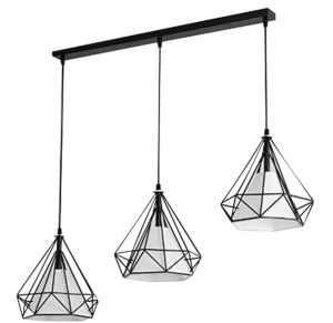 【Warranty】Drop light Hanging Pendant Lights Lamp for Restaurant Dining Room Bar Hanging Ceiling Led Lights Cube Metal Pendant Diamond Light Accessory Lamp Shade Loft Ceiling Lights Contemporary Ceiling Lamp Chandelier Light