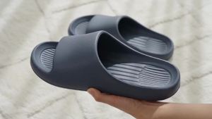 Big Size 50 51 Summer Slippers For Men Women EVA Lightweight Open Toe Quick Dry Home Slides Men Flat Sandals Beach Couple Shoes